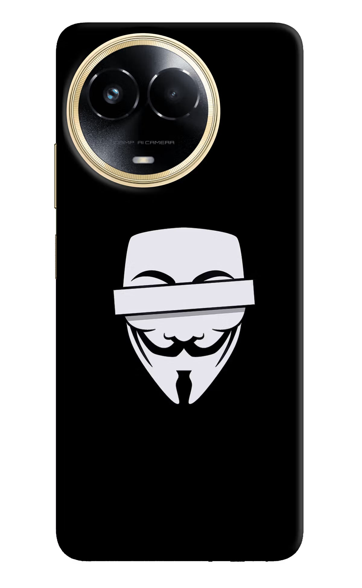 Anonymous Face Realme 11 5G/11X 5G/C67 Hard Case Back Cover by Casekaro