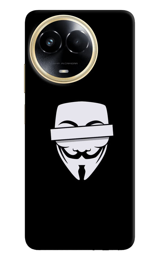 Anonymous Face Realme 11 5G/11X 5G/C67 Hard Case Back Cover by Casekaro