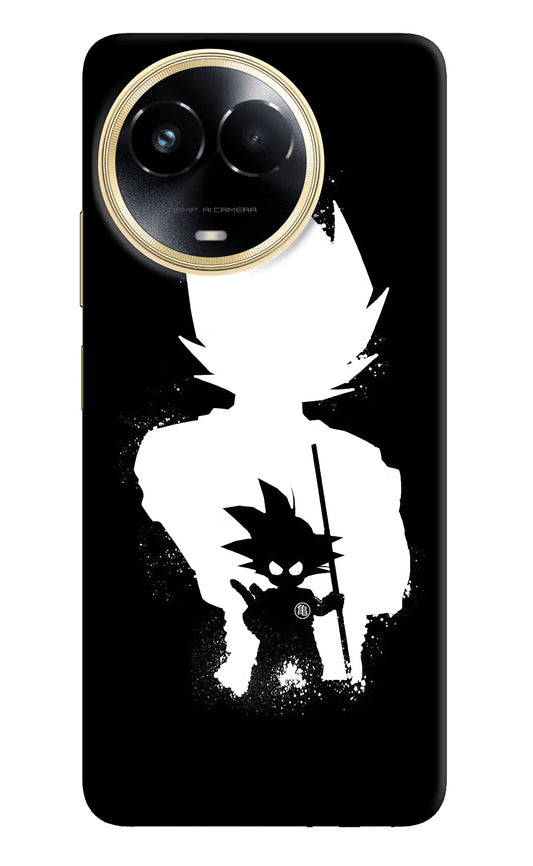 Goku Shadow Realme 11 5G/11X 5G/C67 Hard Case Back Cover by Casekaro