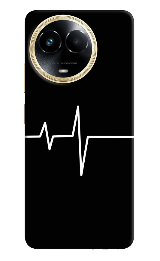 Heart Beats Realme 11 5G/11X 5G/C67 Hard Case Back Cover by Casekaro