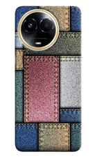 Multicolor Jeans Realme 11 5G/11X 5G/C67 Hard Case Back Cover by Casekaro