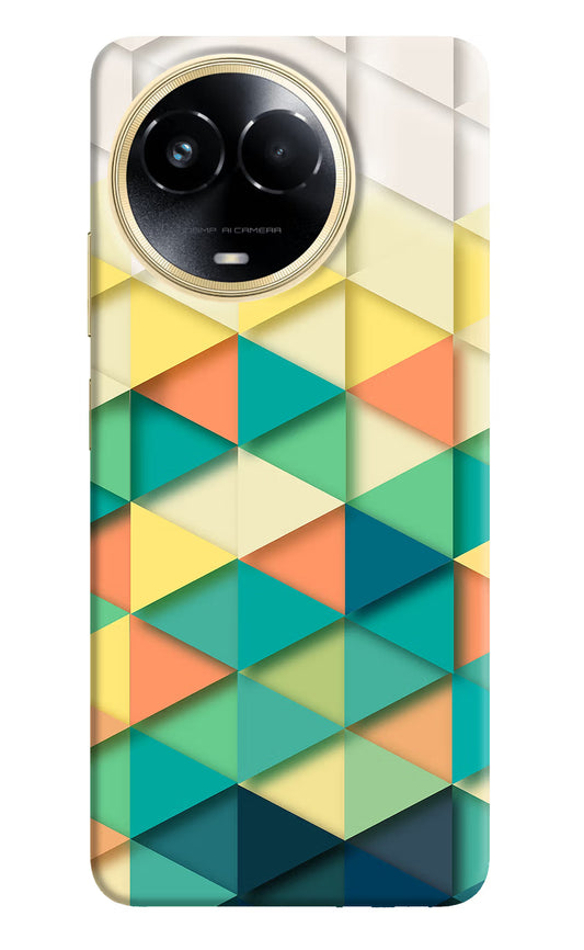 Abstract Realme 11 5G/11X 5G/C67 Hard Case Back Cover by Casekaro
