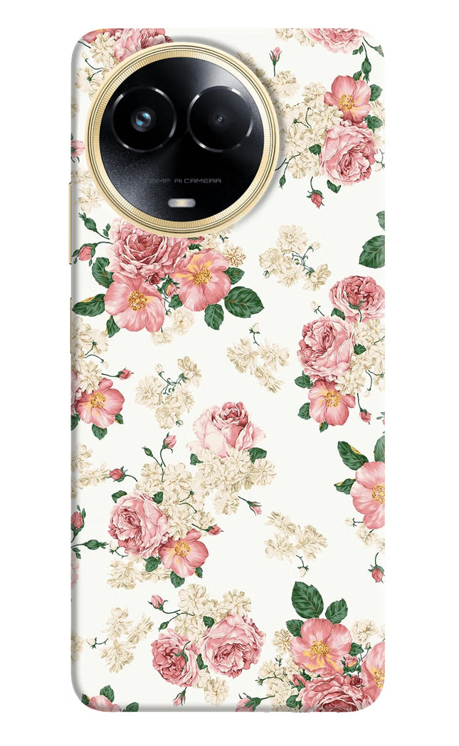 Flowers Realme 11 5G/11X 5G/C67 Hard Case Back Cover by Casekaro