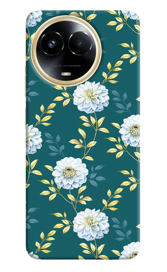 Flowers Realme 11 5G/11X 5G/C67 Hard Case Back Cover by Casekaro