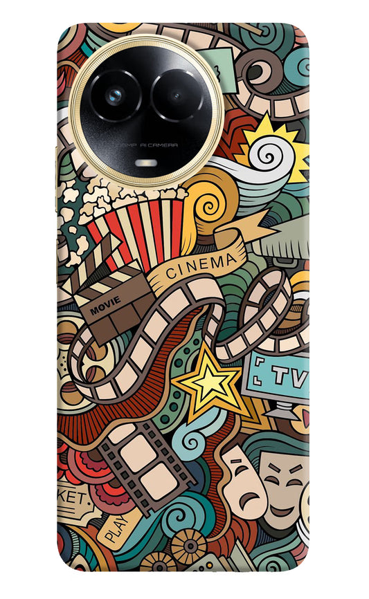 Cinema Abstract Realme 11 5G/11X 5G/C67 Hard Case Back Cover by Casekaro