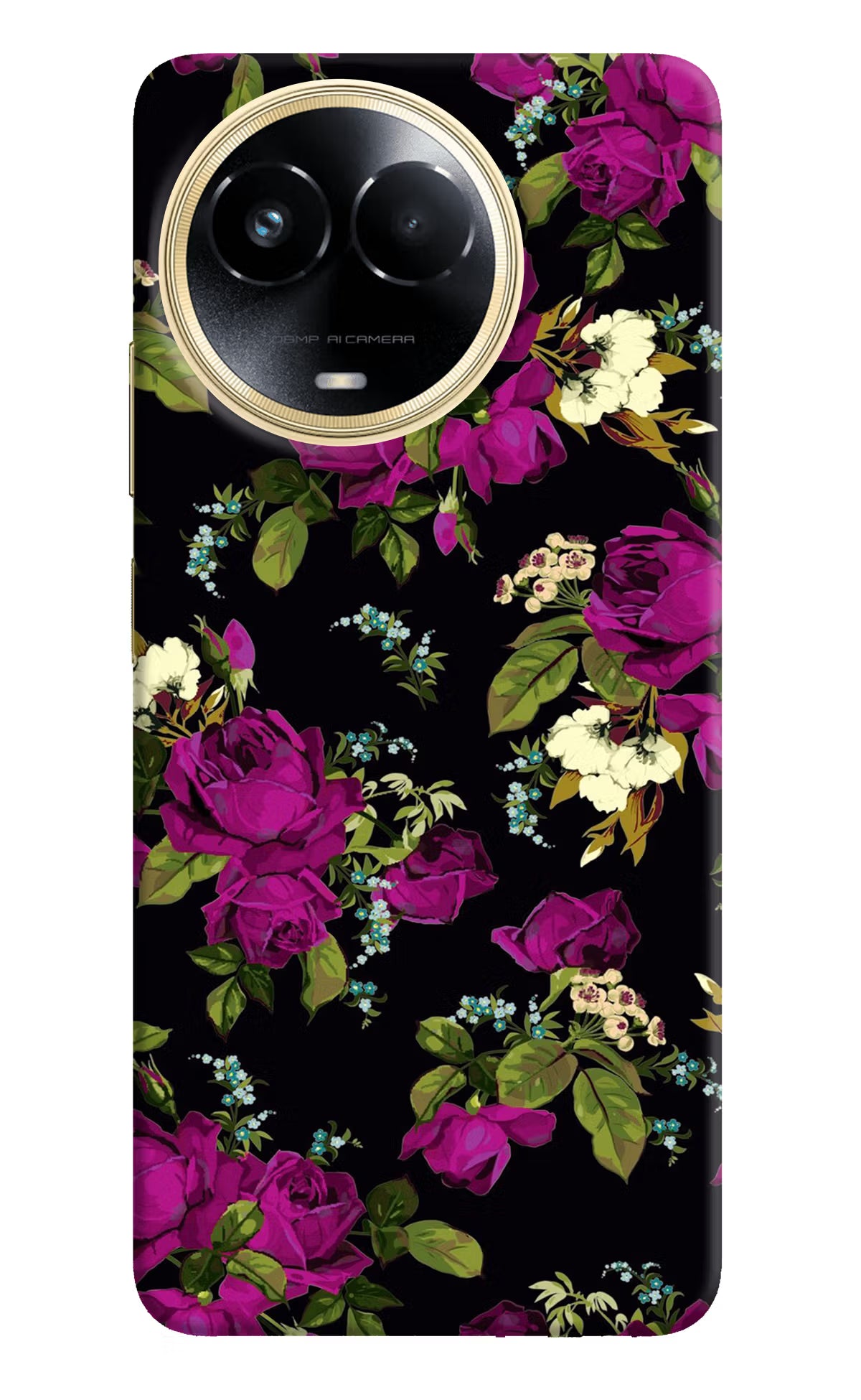 Flowers Realme 11 5G/11X 5G/C67 Hard Case Back Cover by Casekaro