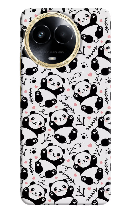 Cute Panda Realme 11 5G/11X 5G/C67 Hard Case Back Cover by Casekaro