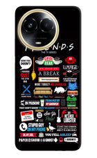 FRIENDS Realme 11 5G/11X 5G/C67 Hard Case Back Cover by Casekaro