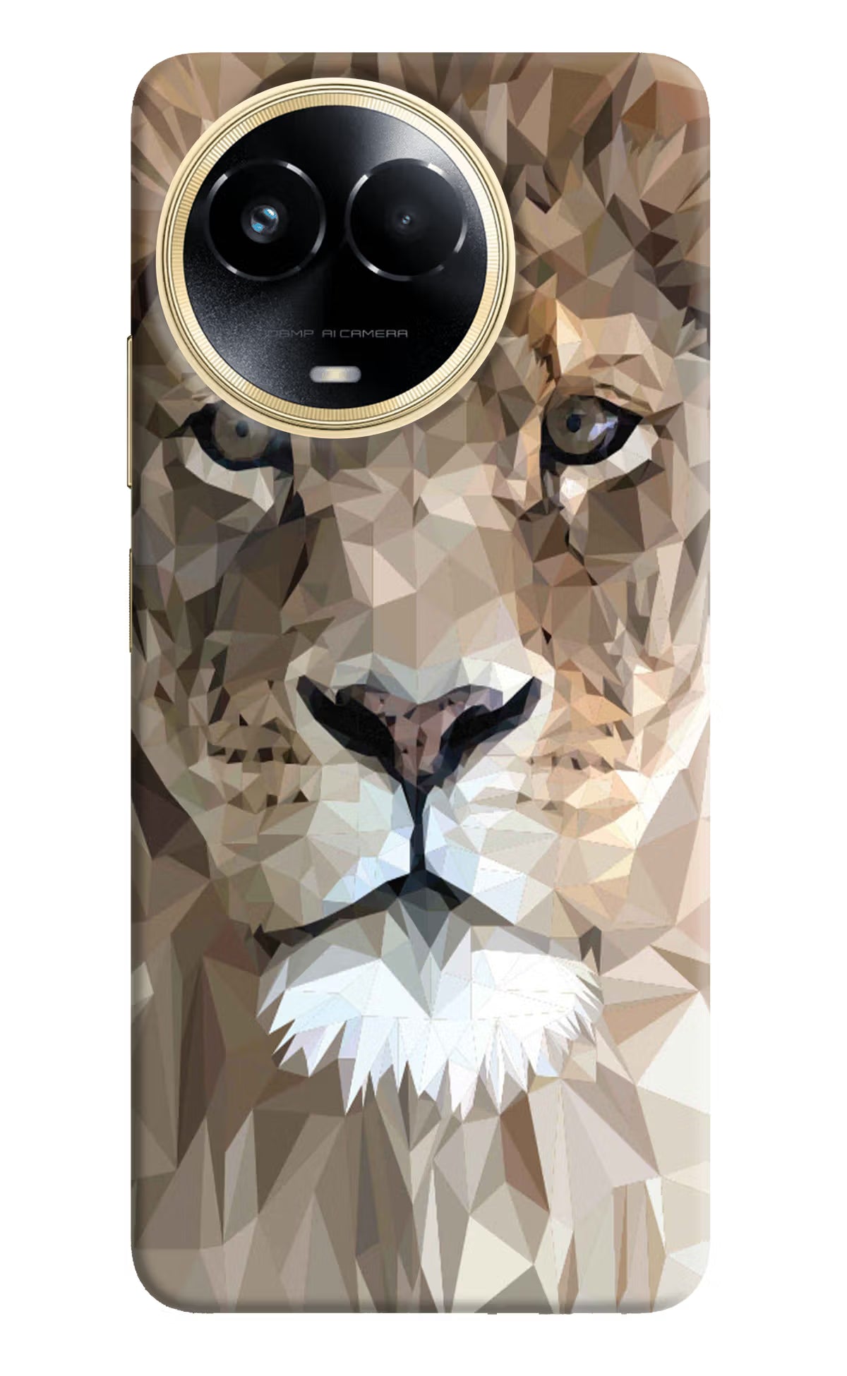 Lion Art Realme 11 5G/11X 5G/C67 Hard Case Back Cover by Casekaro