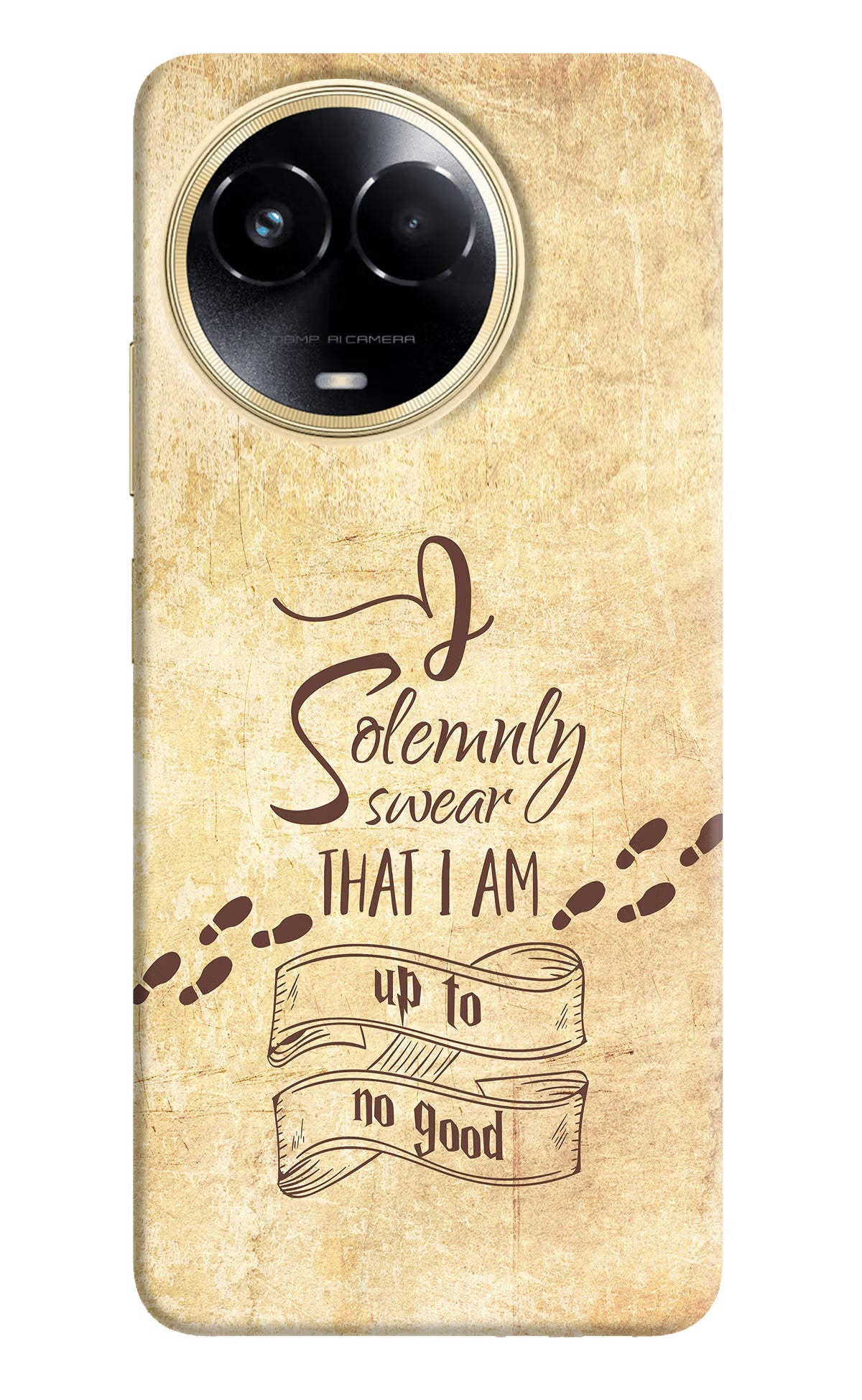 I Solemnly swear that i up to no good Realme 11 5G/11X 5G/C67 Hard Case Back Cover by Casekaro