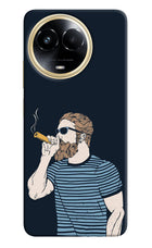 Smoking Realme 11 5G/11X 5G/C67 Hard Case Back Cover by Casekaro