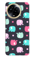 Elephants Realme 11 5G/11X 5G/C67 Hard Case Back Cover by Casekaro
