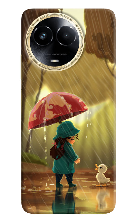 Rainy Day Realme 11 5G/11X 5G/C67 Hard Case Back Cover by Casekaro