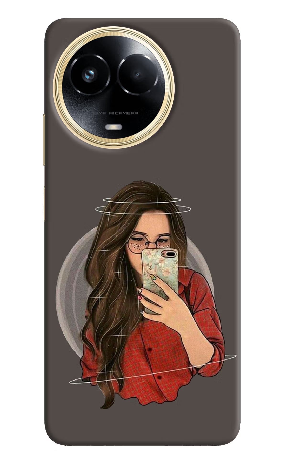 Selfie Queen Realme 11 5G/11X 5G/C67 Hard Case Back Cover by Casekaro