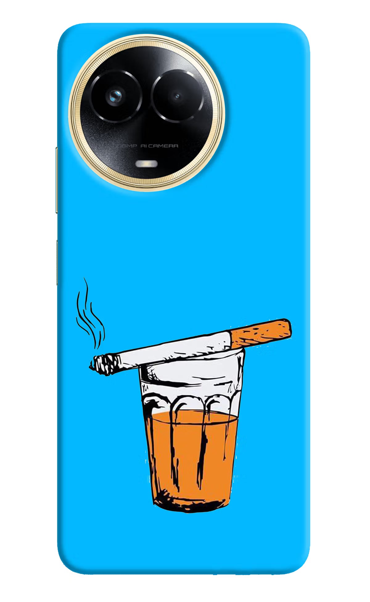 Chai Sutta Realme 11 5G/11X 5G/C67 Hard Case Back Cover by Casekaro