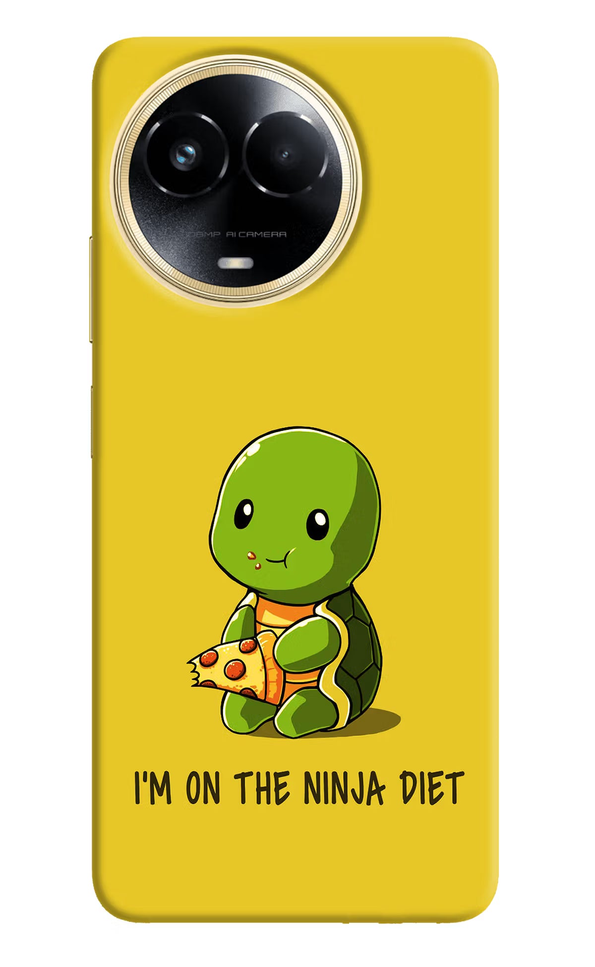 I'm on Ninja Diet Realme 11 5G/11X 5G/C67 Hard Case Back Cover by Casekaro