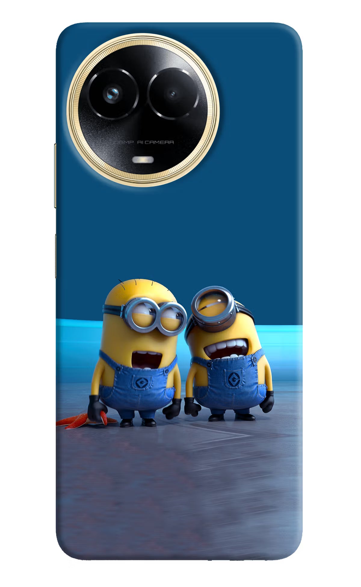 Minion Laughing Realme 11 5G/11X 5G/C67 Hard Case Back Cover by Casekaro