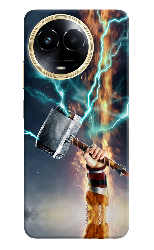 Thor Hammer Mjolnir Realme 11 5G/11X 5G/C67 Hard Case Back Cover by Casekaro