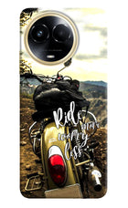 Ride More Worry Less Realme 11 5G/11X 5G/C67 Hard Case Back Cover by Casekaro