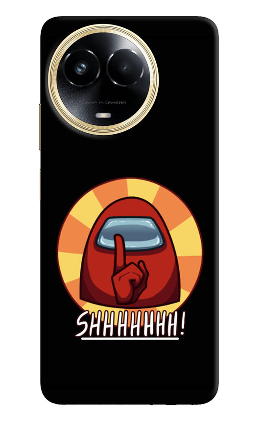 Among Us Shhh! Realme 11 5G/11X 5G/C67 Hard Case Back Cover by Casekaro