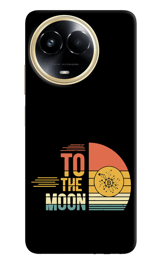 To the Moon Realme 11 5G/11X 5G/C67 Hard Case Back Cover by Casekaro
