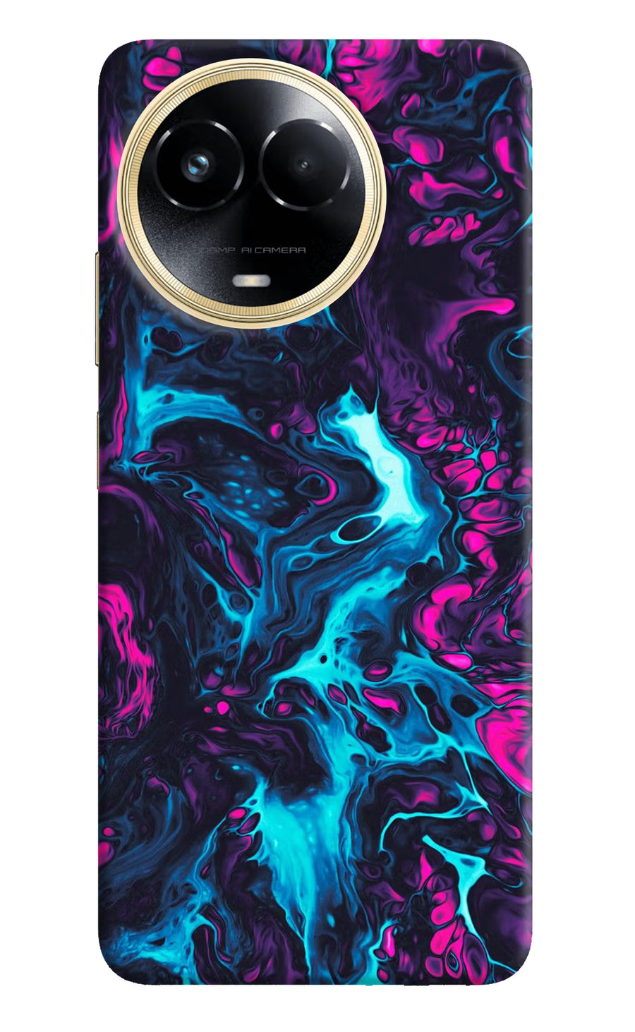 Abstract Realme 11 5G/11X 5G/C67 Back Cover, Hard case