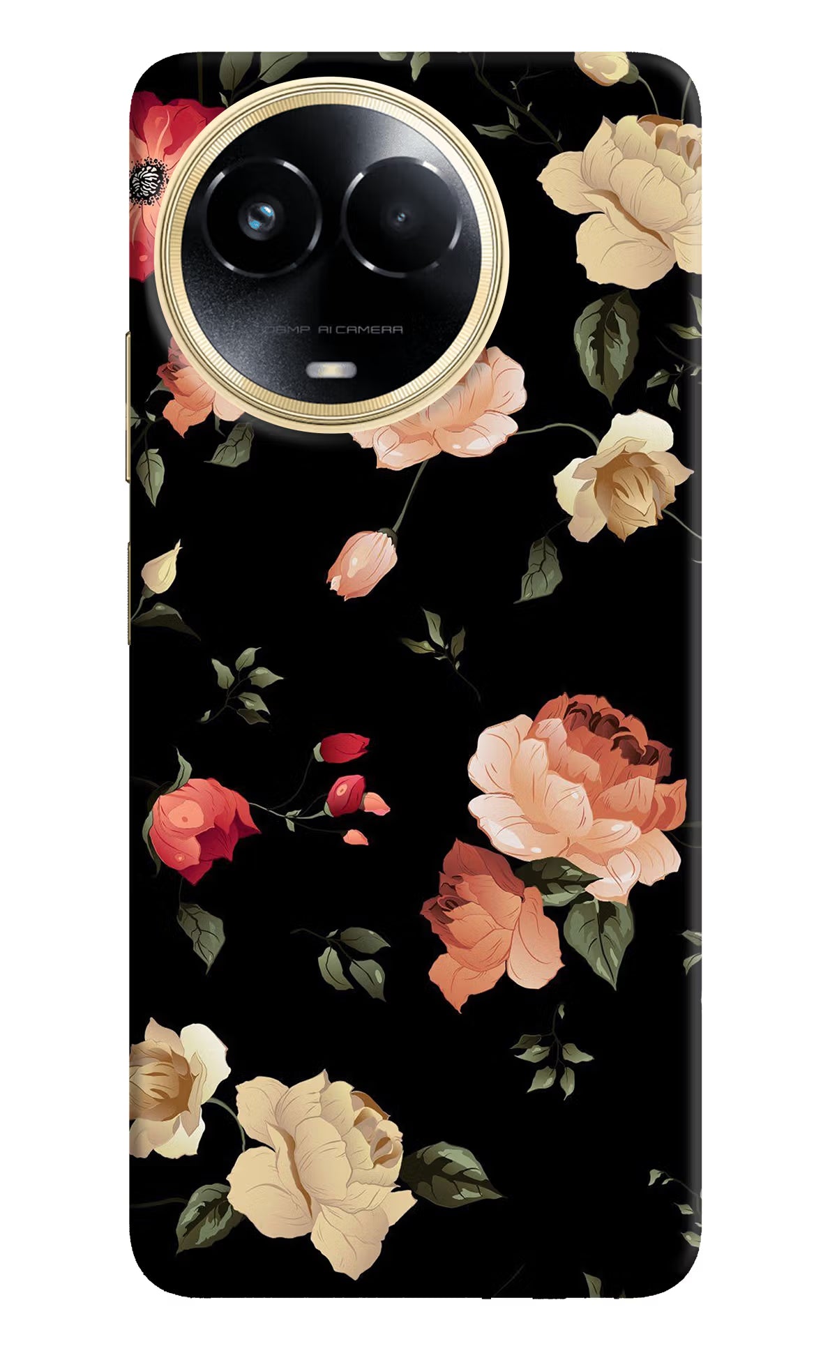 Flowers Realme 11 5G/11X 5G/C67 Hard Case Back Cover by Casekaro