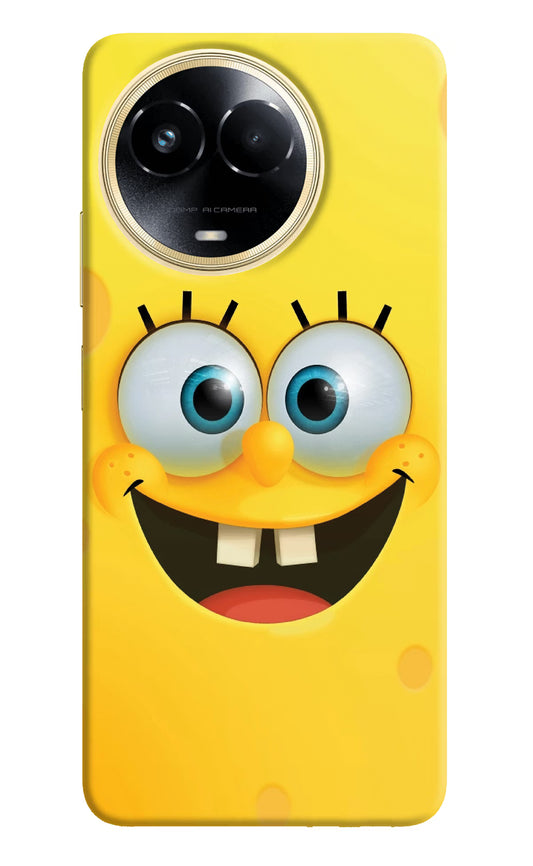 Sponge 1 Realme 11 5G/11X 5G/C67 Hard Case Back Cover by Casekaro