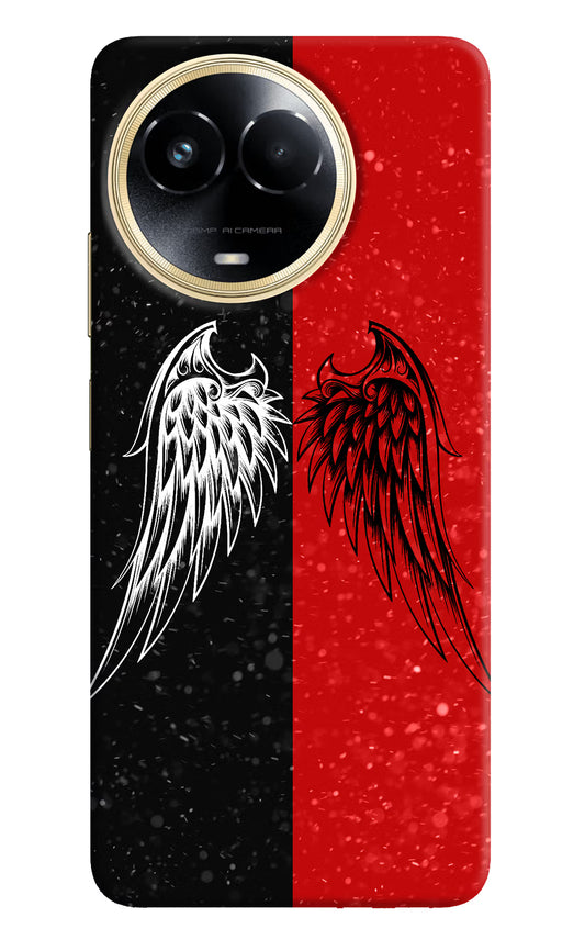 Wings Realme 11 5G/11X 5G/C67 Hard Case Back Cover by Casekaro