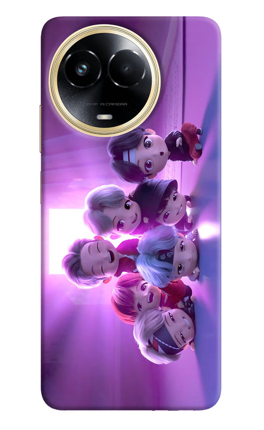 BTS Chibi Realme 11 5G/11X 5G/C67 Hard Case Back Cover by Casekaro