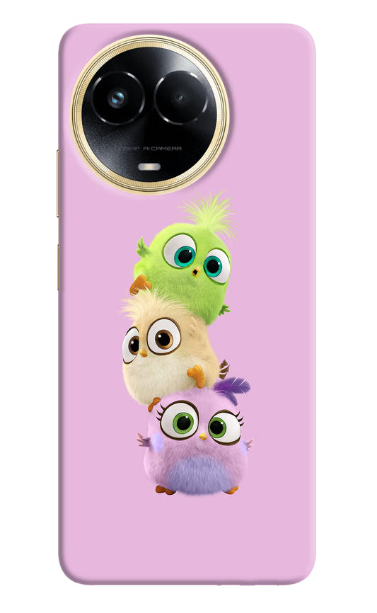 Cute Little Birds Realme 11 5G/11X 5G/C67 Hard Case Back Cover by Casekaro