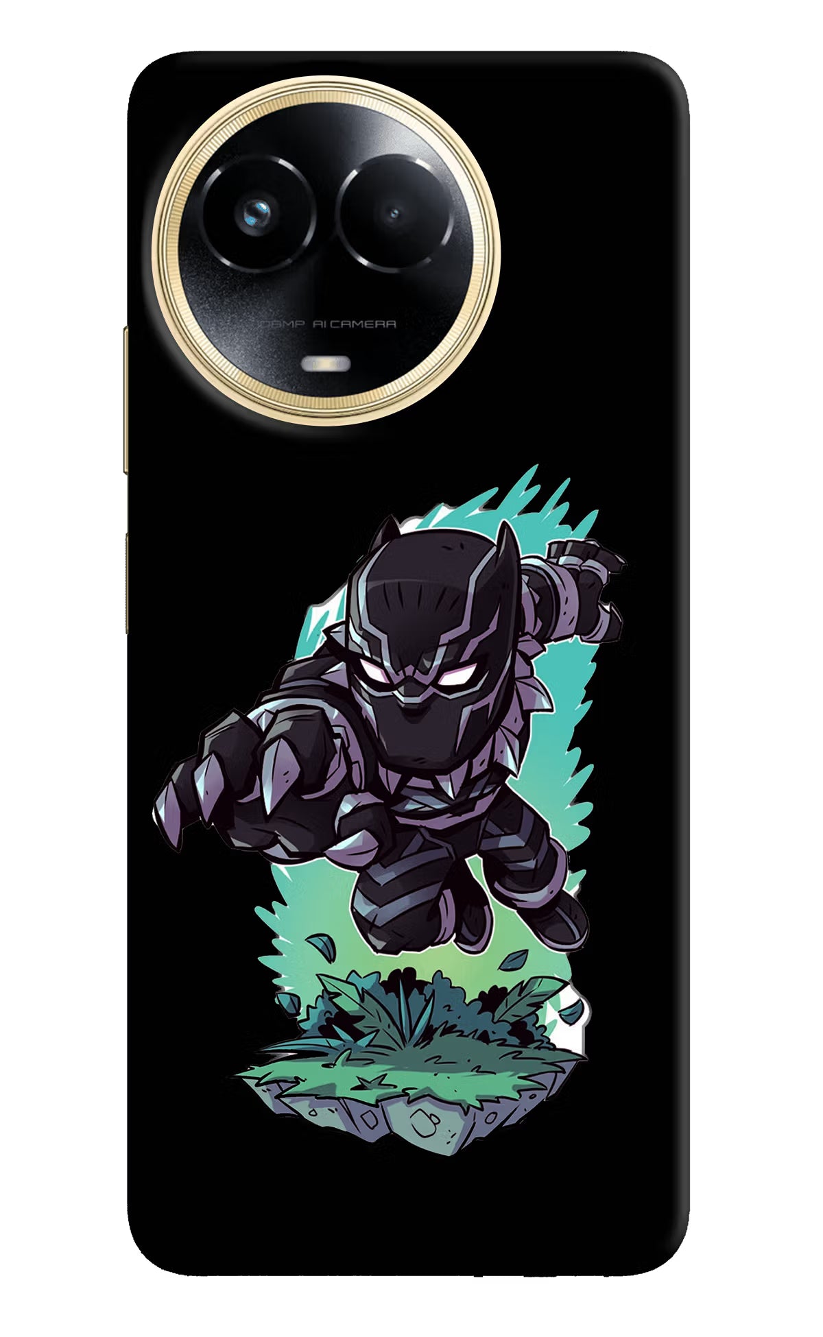 Black Panther Realme 11 5G/11X 5G/C67 Hard Case Back Cover by Casekaro
