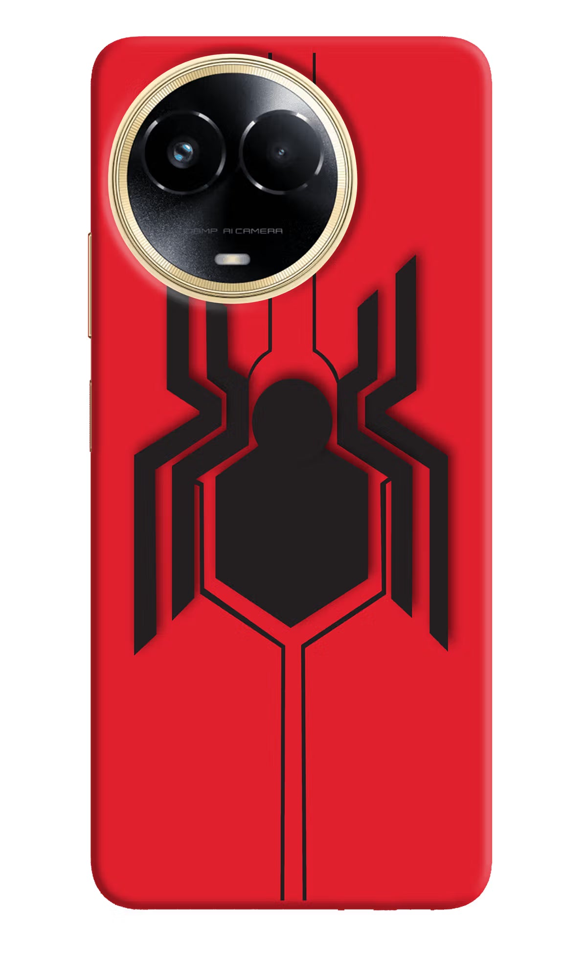 Spider Realme 11 5G/11X 5G/C67 Hard Case Back Cover by Casekaro