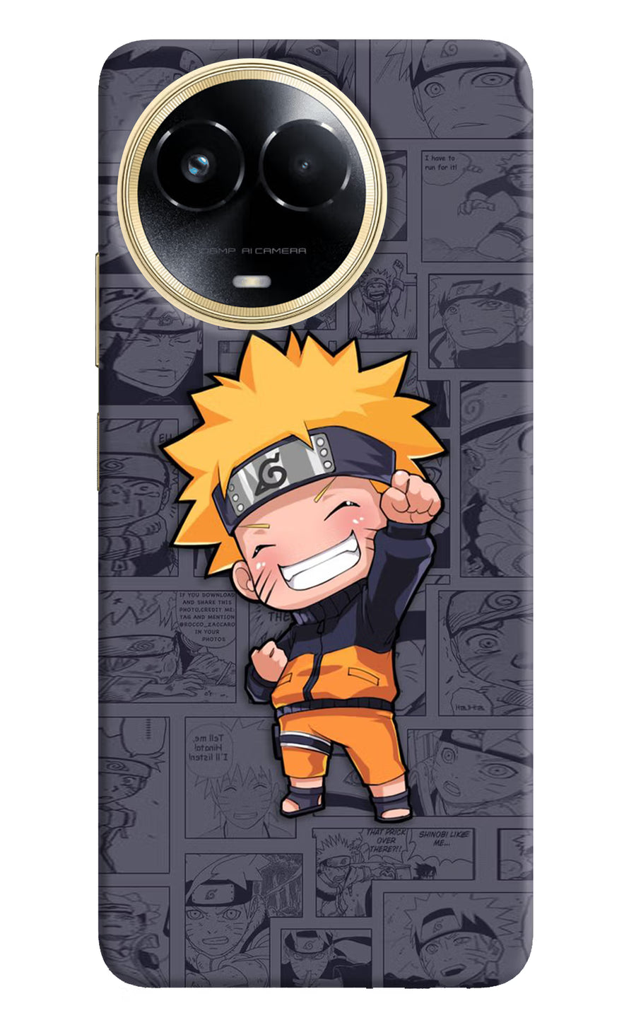 Chota Naruto Realme 11 5G/11X 5G/C67 Back Cover, Hard case