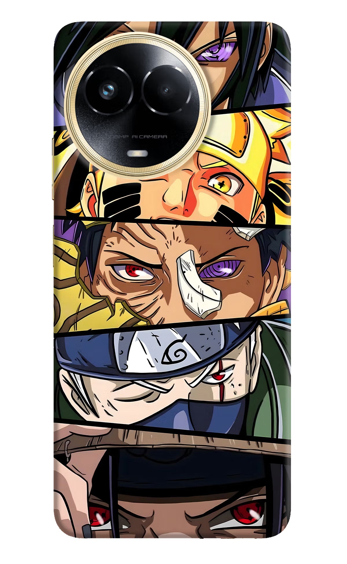 Naruto Character Realme 11 5G/11X 5G/C67 Hard Case Back Cover by Casekaro