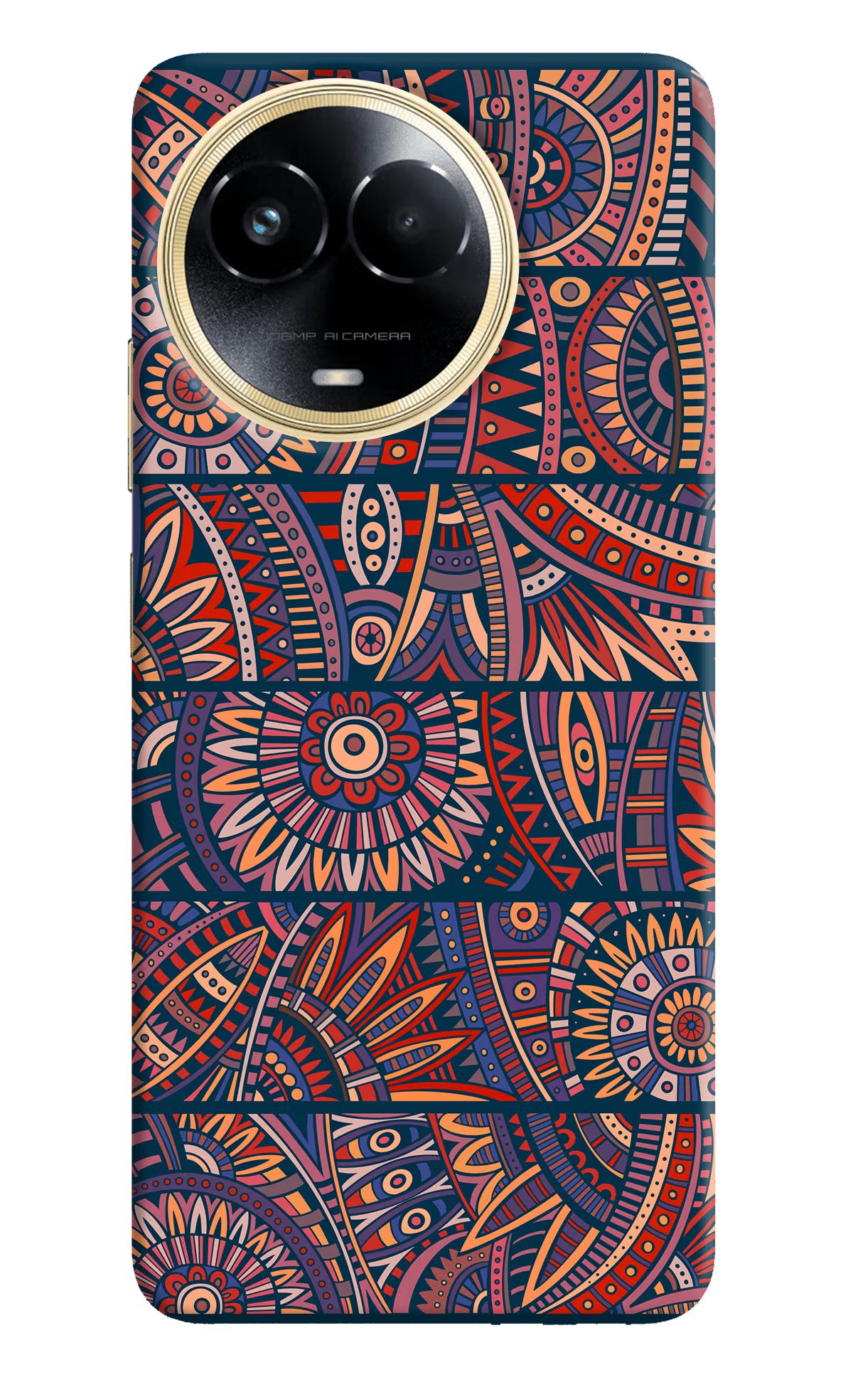 African Culture Design Realme 11 5G/11X 5G/C67 Hard Case Back Cover by Casekaro