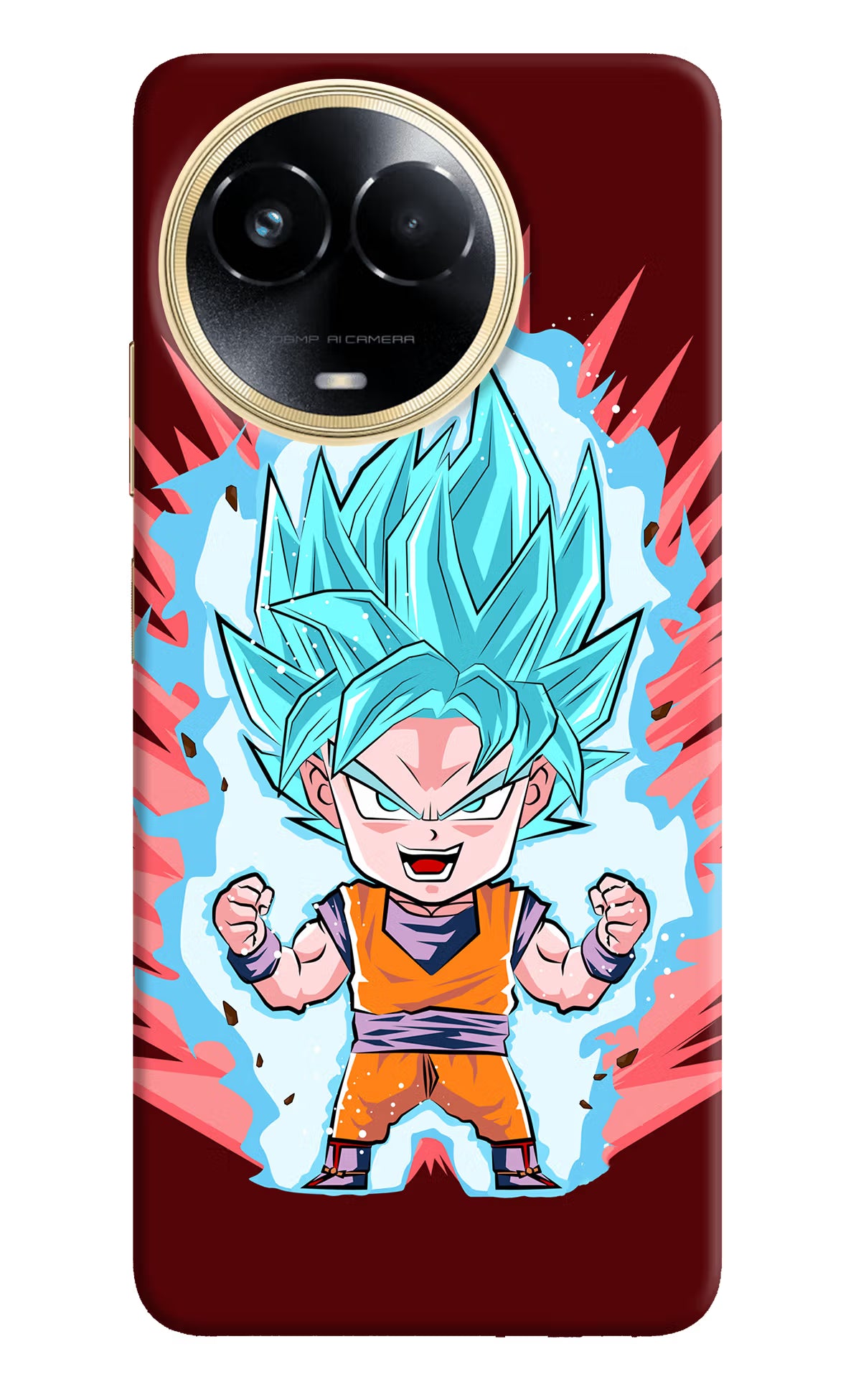 Goku Little Realme 11 5G/11X 5G/C67 Hard Case Back Cover by Casekaro