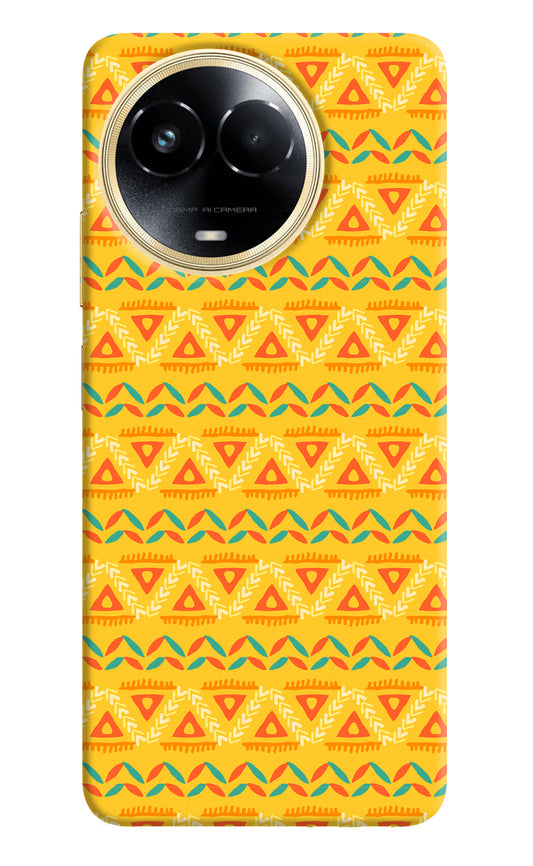Tribal Pattern Realme 11 5G/11X 5G/C67 Hard Case Back Cover by Casekaro
