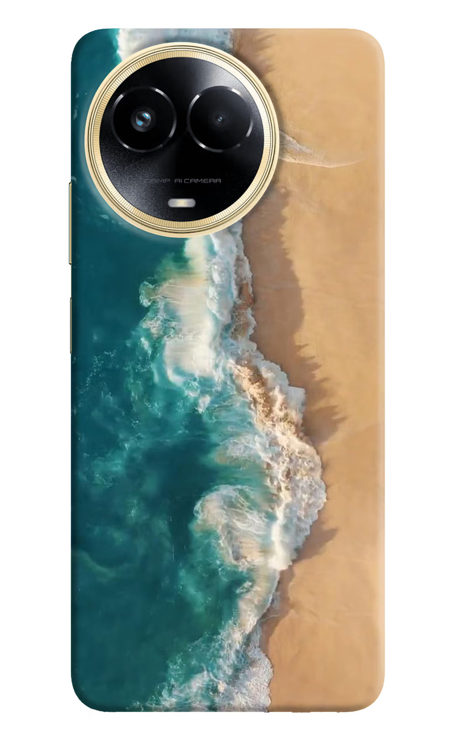 Ocean Beach Realme 11 5G/11X 5G/C67 Back Cover, Hard case