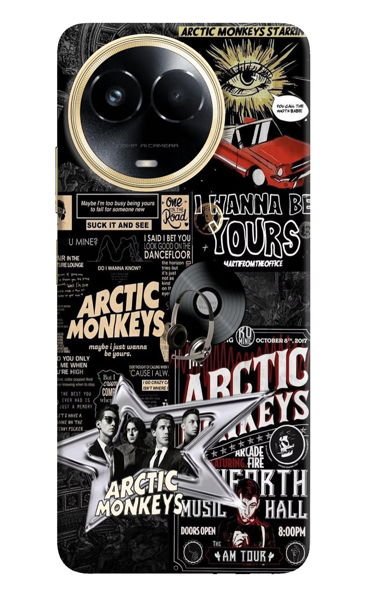 Arctic Monkeys Realme 11 5G/11X 5G/C67 Hard Case Back Cover by Casekaro