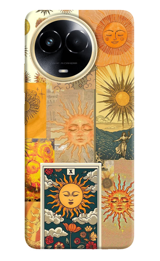Sun Realme 11 5G/11X 5G/C67 Hard Case Back Cover by Casekaro