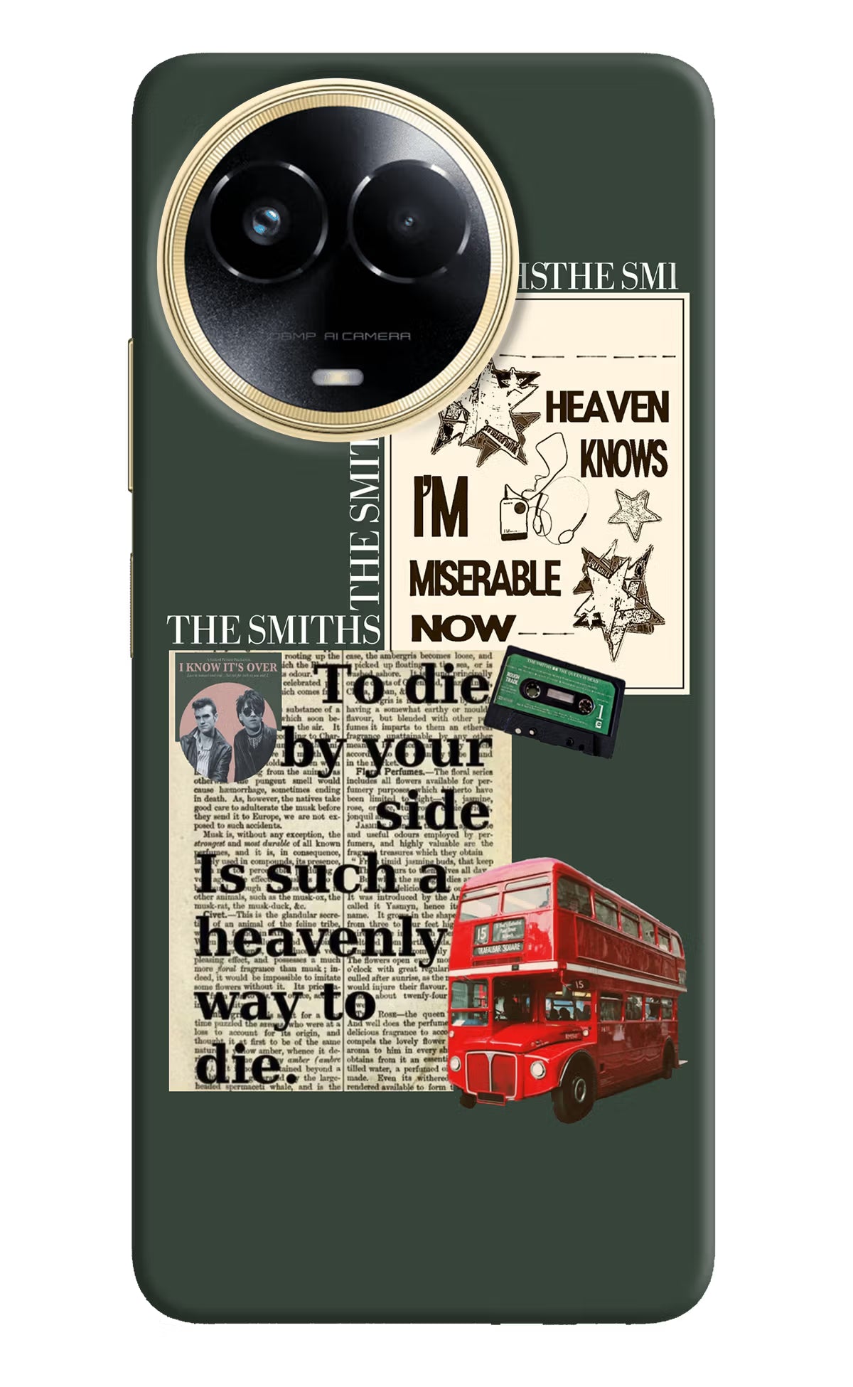 The Smiths Realme 11 5G/11X 5G/C67 Hard Case Back Cover by Casekaro