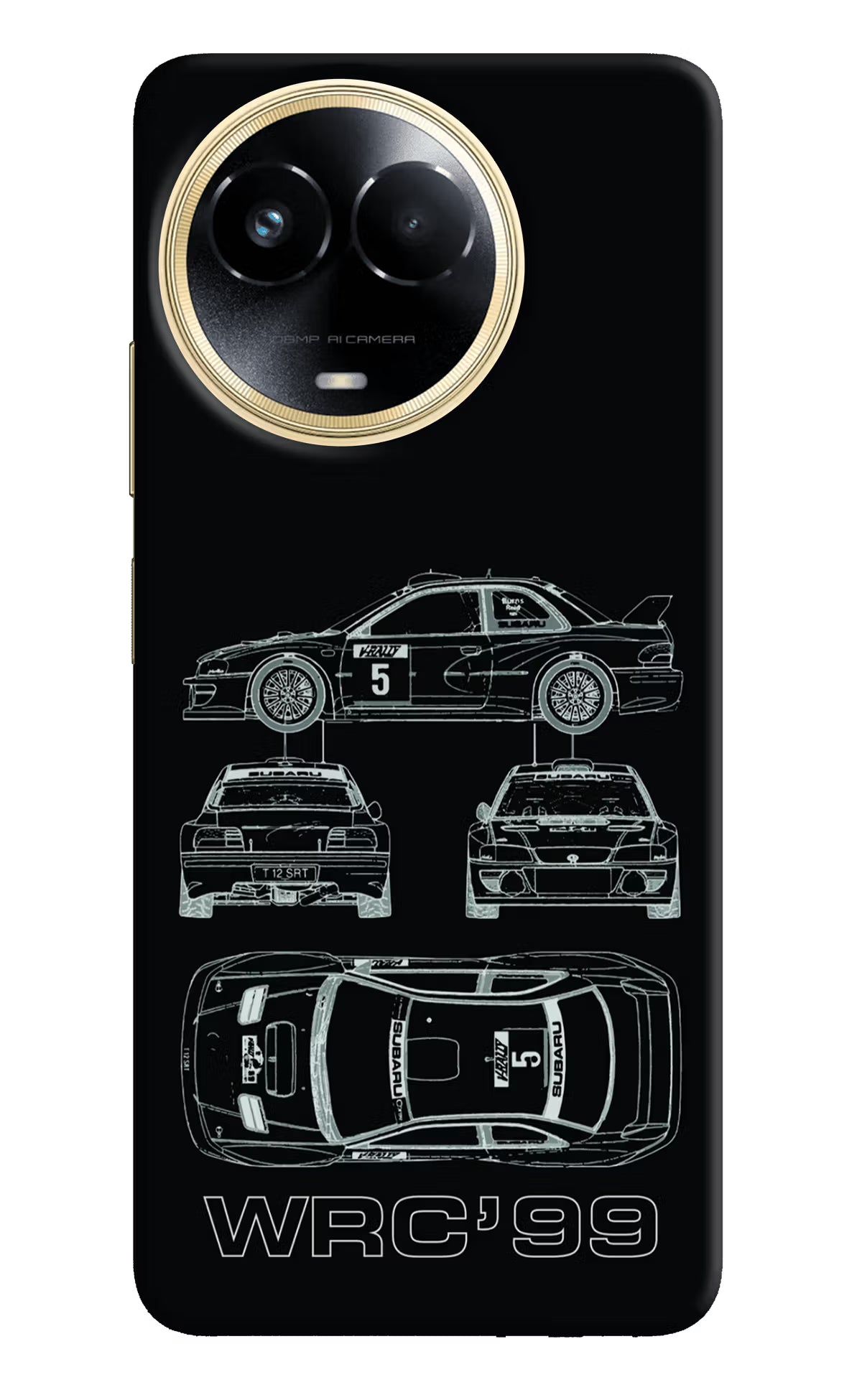 WRC'99 Realme 11 5G/11X 5G/C67 Hard Case Back Cover by Casekaro