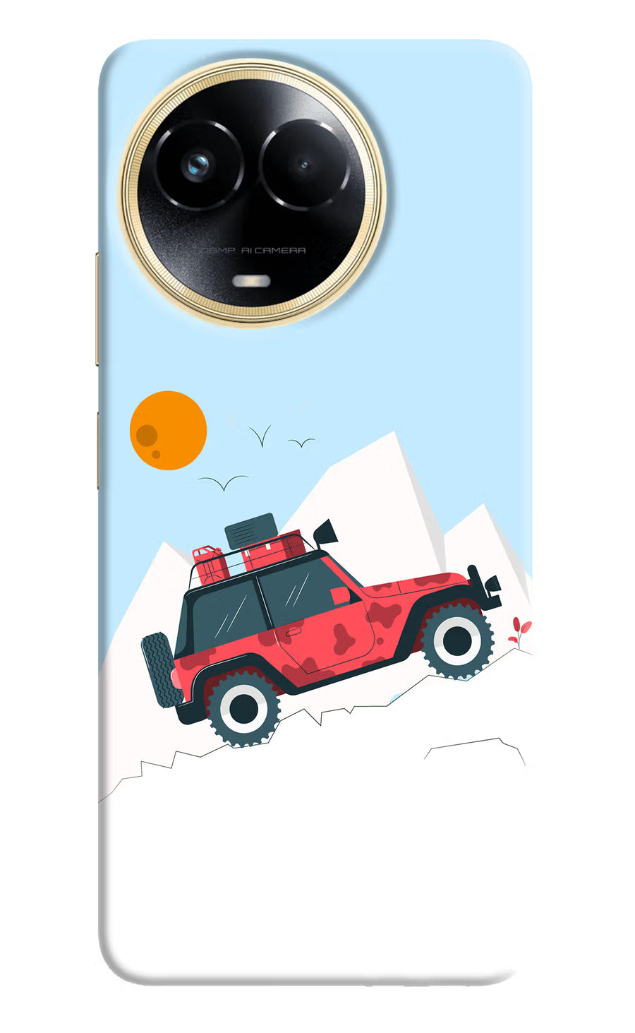 Mountain Trail Beast Realme 11 5G/11X 5G/C67 Back Cover, Hard case