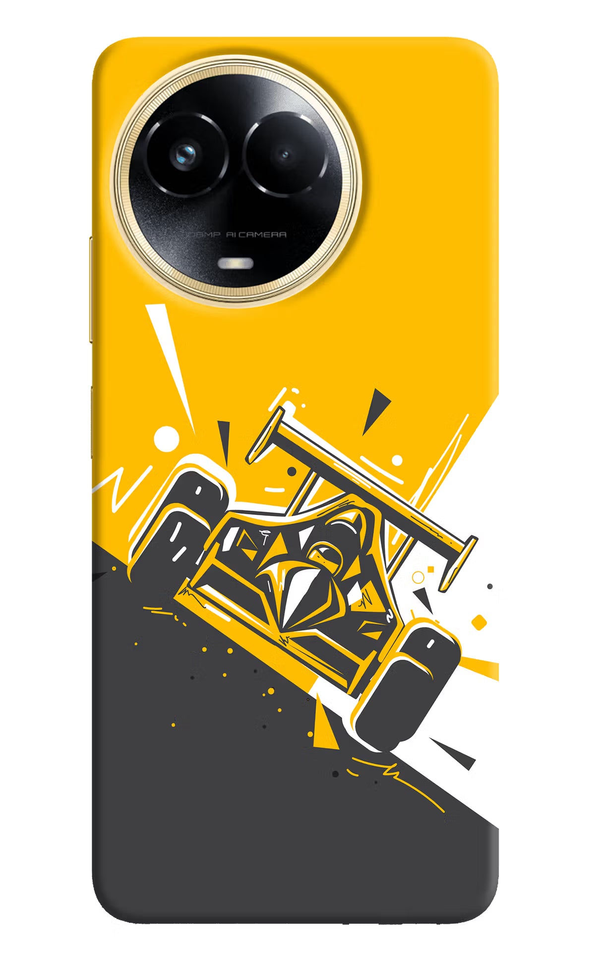 Track King Realme 11 5G/11X 5G/C67 Hard Case Back Cover by Casekaro