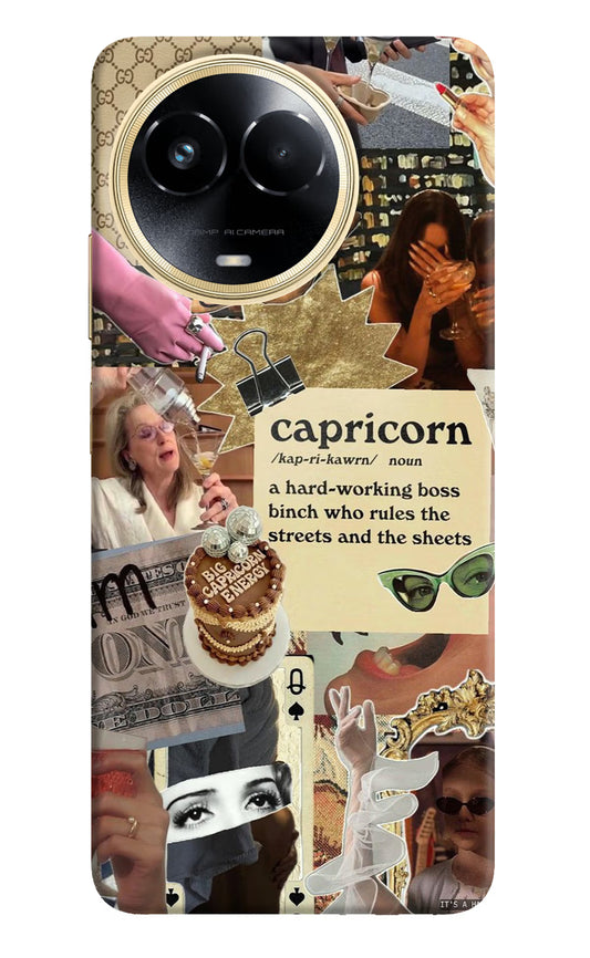 Capricorn Zodiac Realme 11 5G/11X 5G/C67 Hard Case Back Cover by Casekaro