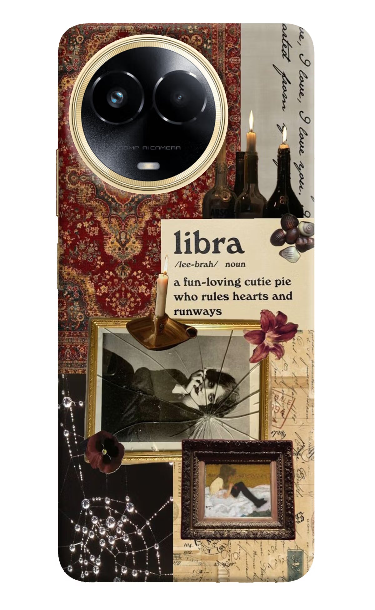 Libra Zodiac Realme 11 5G/11X 5G/C67 Hard Case Back Cover by Casekaro