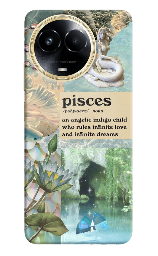 Pisces Zodiac Realme 11 5G/11X 5G/C67 Hard Case Back Cover by Casekaro