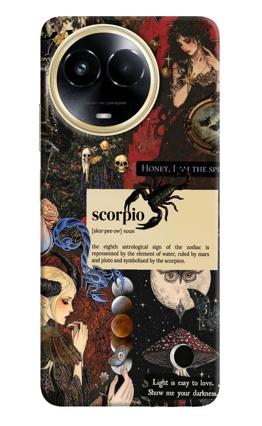 Scorpio Zodiac Realme 11 5G/11X 5G/C67 Hard Case Back Cover by Casekaro