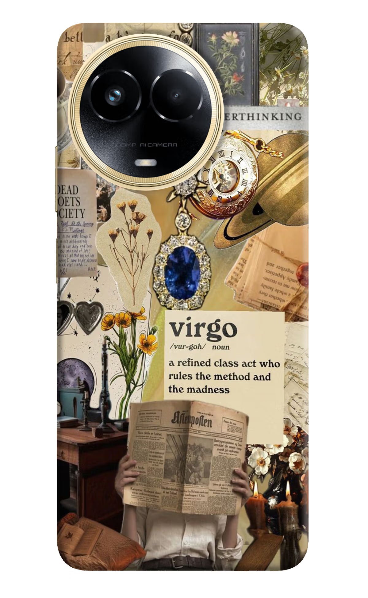 Virgo Zodiac Realme 11 5G/11X 5G/C67 Hard Case Back Cover by Casekaro